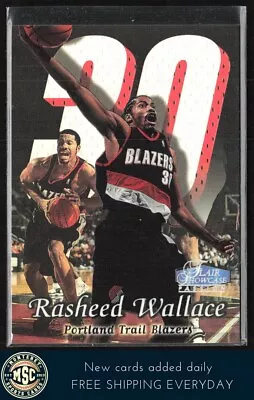 Rasheed Wallace 1998-99 Flair Showcase Flair Showcase Row 2 #86 Blazers • $1.69