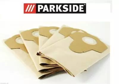 £6.22 • Buy Parkside Pnts 1300 C3 Wet Dry Vacuum Cleaner Bag 20 L Pack Of 5 102791