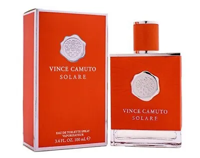 Vince Camuto Solare By Vince Camuto 3.4 Oz EDT Cologne For Men New In Box • $33.83