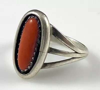Ed Kee Navajo Signed Ring Size 5.5 Vintage Sterling Silver 3.8g • $20.50