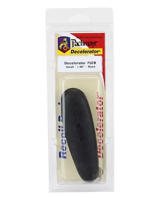 Pachmayr D752B Decelerator Old English Pad Black Base Small 1.00  Black - 01413 • $39.65