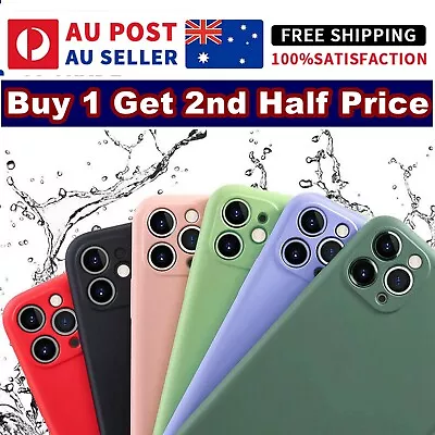 Shockproof Silicone Case Cover For IPhone 12 11 Pro Max Mini 8 Plus Xs Xr 7p 8p • $4.99