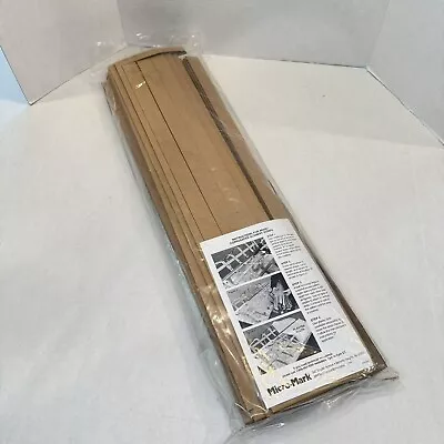 Micro-Mark 83081 Corrugated Scenery Strips For Layouts 1  X 24” FREE SHIPPING • $19.95