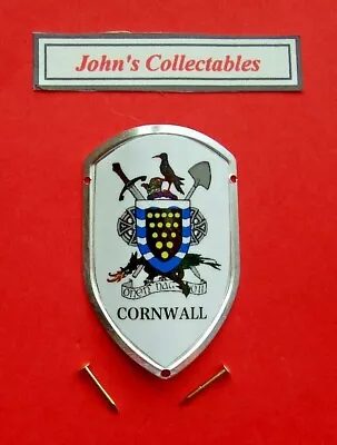 Cornwall Walking / Hiking Stick Badge / Mount  Lot M New In Packet • £3.25