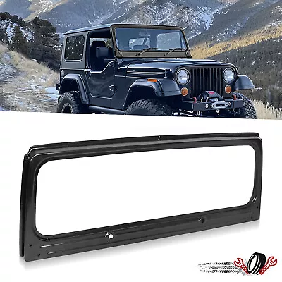 Front Windshield Frame For 87-95 Jeep Wrangler YJ Black New Replace 55023067 • $122.99