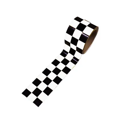 Checkered Flag Vinyl Decal Tape Motorcycle Helmet Bike Fairing Tank Sticker • $12.59