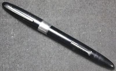 Sheaffer Fineline Black Lever-Fill Fountain Pen W/ 341 Nib - Vintage • $26.99