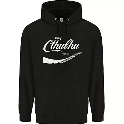 Obey Cthulhu Kraken Octopus R'lyeh Mens 80% Cotton Hoodie • £25.99