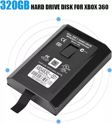 320GB Xbox Hard Drive Disk Storage For Microsoft Xbox 360 SLIM Console INTERNAL* • £16.65