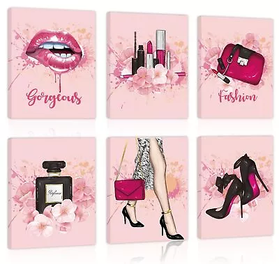 Fashion Wall Art Glam Wall Decor For Living Room Set Of 6 Piece (12x16inch... • $52.53