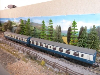 £25 • Buy Graham Farish BR Blue/grey MK1 Coaches X 2. N Gauge