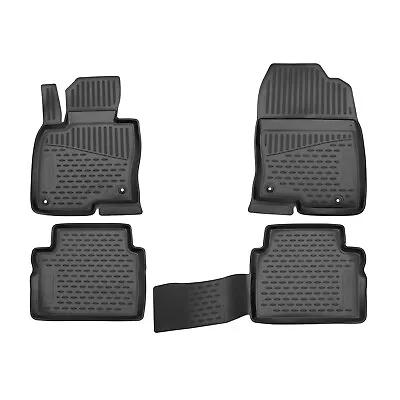 OMAC Floor Mats Liner For Mazda CX-5 2017-2024 Black TPE All-Weather 4 Pcs • $79.90