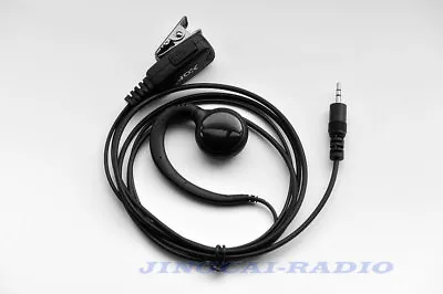 XQF PTT Earpiece Earphone Mic For Cobra MT/PR/LI/CX/CXT Radio 1-Pin 2.5mm 103B6 • £16.57