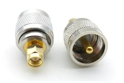 £3.95 • Buy SMA Male Plug To UHF PL259 Male RF Connector Adapter X1                   894