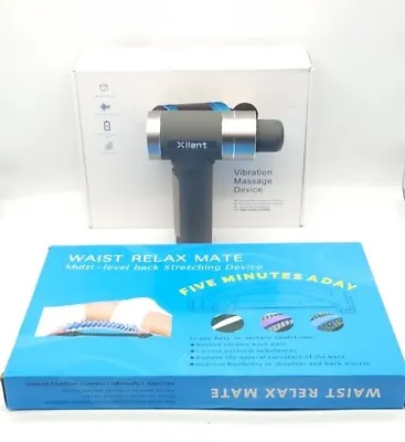 Massage Gun Women Men Super Quiet By Xllent + Bonus Waist Relax Mate Gift Set • $52.49