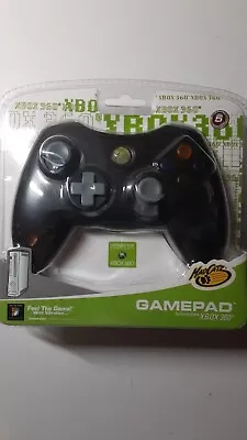 NEW Xbox 360 Gamepad (MadCatz) Wired Controller Black • $39.99