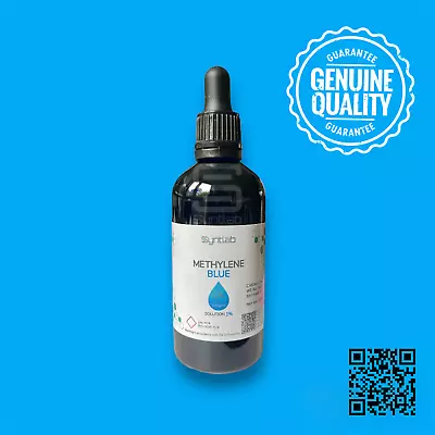 USP Methylene Blue 1% Solution - 50ml(1.7 FL OZ). Syntlab. • $26.99