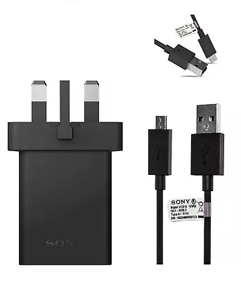 Sony Main Charger Or Micro Usb Cable For Xperia Xa Z5 Mini Z5 Compact Z5 Premium • £2.75