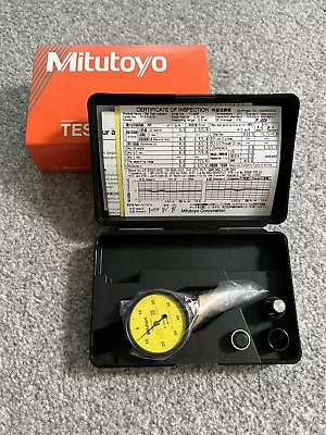 £79.99 • Buy Genuine Mitutoyo 513-747-10E Lever Dial Test Indicator 0.01 Mm (BRAND NEW)