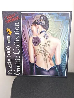 Clementoni 1000 Piece Jigsaw Puzzle Alchemy Gothic Collection Rose De Folies • £25