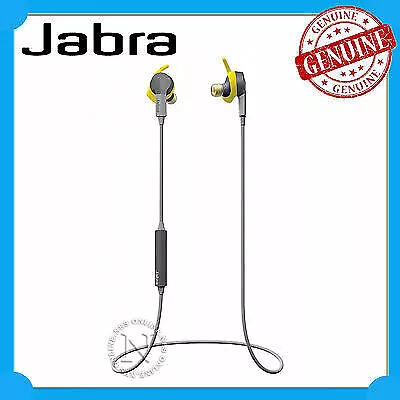 Jabra Sport Coach Wireless Bluetooth DolbySound NFC Waterproof Earphones YELLOW • $154