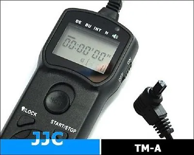 JJC Timer Remote Control With LCD Screen For Canon TC-80N3  5D MkII MkIII 50D 7D • £24.99