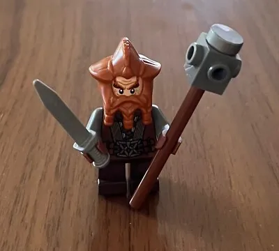 Lego Minifigure - The Hobbit - Nori LOR046 - LOTR - The Goblin King Battle • $50