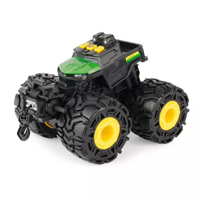John Deere Kids 15cm Monster Treads Light Sound Gator Vehicle Toy Tractor 3y+ • $29
