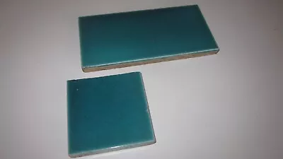 Teal Fireplace/Wash Stand Tiles X2 • $6