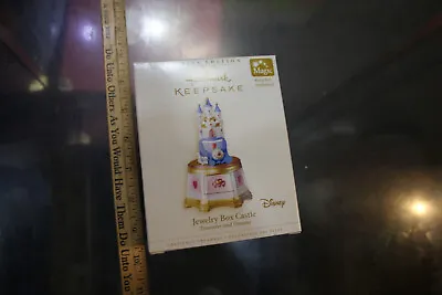 Hallmark Keepsake Disney Treasures & Dreams Ornament Jewelry Box Castle JSH • $18.88