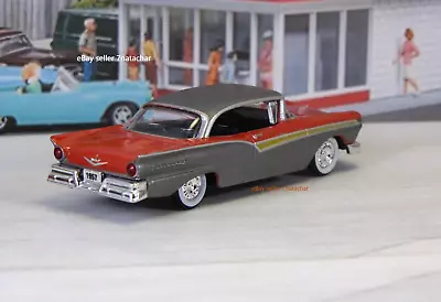 57 1957 Ford Fairlane 500 Classic Factory Stock 1/64 Scale Model Limited Edit FE • $23.99