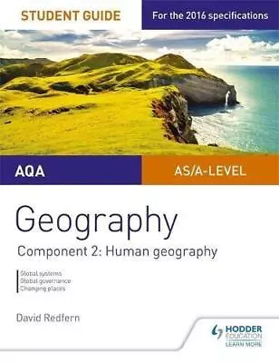 AQA AS/A Level Geography Student Guide: Component 2: Human Geography • £3.29