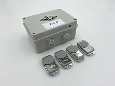 Neco (MK1) Remote Control System For Roller Shutters /  Garage Doors & 4 Remotes • £63.98