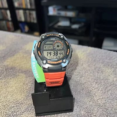 Casio Watch Men World Time Illuminator Wr200m • $10