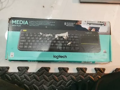 Logitech Wireless Keyboard K400 Plus-QWERTY UK- BLACK- OPENED NEVER USED  • £24.99