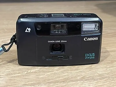 £10 • Buy Retro CANON IXUS FF25 APS Film Camera With 25mm Lens 