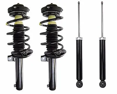 Full Set 2 Front Complete Struts Springs Rear Shocks Fits VW Golf Jetta Passat  • $209