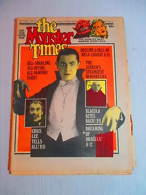 The Monster Times #27 Vol 1 Oct 1973 • $12.99