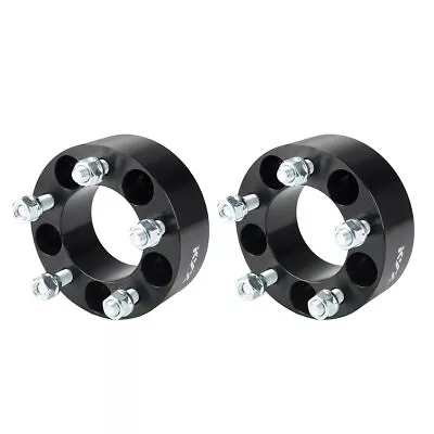 2pc 2 Inch 5x4.5 To 5x4.5 Wheel Spacers 1/2 X20 82.5MM For Ford Mustang Ranger • $53.01