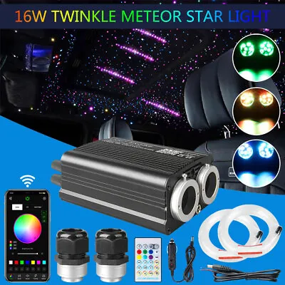 Car Headliner Star Light Kit Twinkle Shooting Meteor Ceiling Light Fiber Optic • $89.99