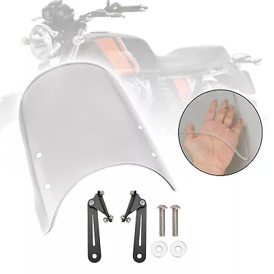 Windshield WindScreen  For MOTO GUZZI V7 Classic 2016-2023 V9 Bobber 2018-23 T9 • $46.68