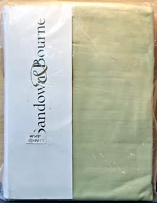 Sandown & Bourne Curtains Green 46in X 72in With Tie Backs New • £15.99