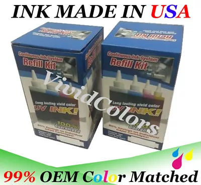 Vivid Colors CIS Refill Ink (non-OEM) For R1800 Systems UV Ink • $29.99