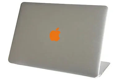 Orange Macbook Air Logo Color Changer Vinyl Sticker Decal Mac Apple Laptop IPad • $4.99