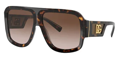 Dolce & Gabbana Men's Fashion DG4401-502-13-58 58mm Havana Sunglasses • $119.99