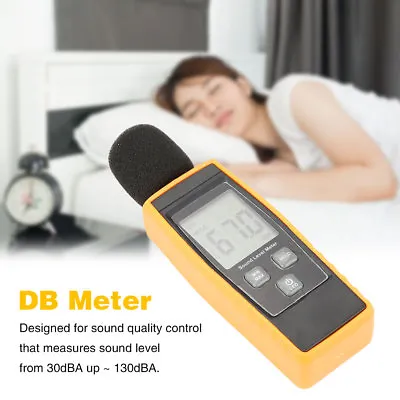 1359 Digital Sound   Meter Noise Volume Decibel Monitor Tester 30 ~ 130dB • $19.19