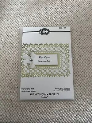 Sizzix Thinlits Frame Garden Lattice Cutting Die • £3.50