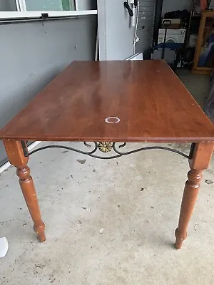 $60 • Buy Solid HEAVY Timber Table (6 Seater)