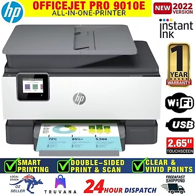$298.95 • Buy HP OfficeJet Pro 9010e All-in-One Printer WiFi Colour Scan Fax Copy Office Smart