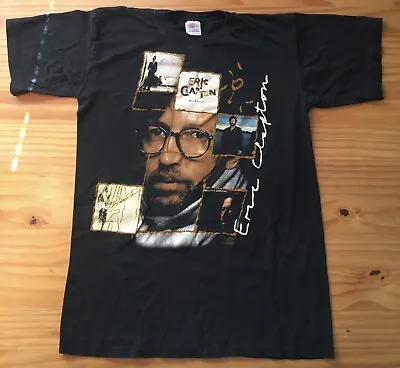 Vtg Eric Clapton 1992 Behind The Sun World Tour T Shirt Size L Made In England • $35